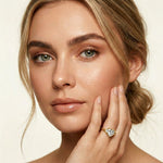 2CTW Heart Lab Grown Diamond Three Stone Virelle Ring