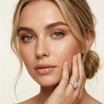 2CTW Elaria Oval Grace Lab Grown Diamond Three Stone Ring
