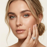 2CTW Elaria Oval Grace Lab Grown Diamond Three Stone Ring