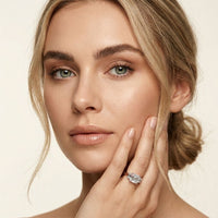 1.70CTW Asscher Evermont Lab Grown Diamond Three Stone Ring For Her