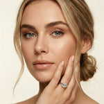 1.70CTW Asscher Evermont Lab Grown Diamond Three Stone Ring For Her