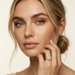 1.70CTW Emerald Westbridge Lab Grown Diamond Three Stone Ring