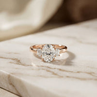1.70CTW Oval Hartwell Lab Grown Diamond Three Stone Ring For Her