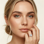 1.70CTW Oval Hartwell Lab Grown Diamond Three Stone Ring For Her