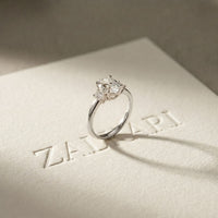 1.70CTW Oval Hartwell Lab Grown Diamond Three Stone Ring For Her