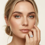 1.70CTW Oval Hartwell Lab Grown Diamond Three Stone Ring For Her
