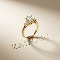 Oval Rosalyn Lab Grown Diamond Three Stone Ring 1.70CTW