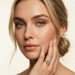 2.50CTW Emerald Cut Solenne Lab Grown Diamond Three Stone Ring For Her