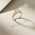 2.50CTW Oval Soleia Lab Grown Diamond Three Stone Ring For Her