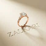 2.50CTW Marea Lab Grown Diamond Three Stone Ring For Her