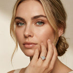 2.50CTW Marea Lab Grown Diamond Three Stone Ring For Her
