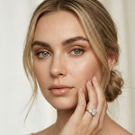 2.50CTW Oval Soleia Lab Grown Diamond Three Stone Ring For Her