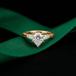 2.50CTW Marea Lab Grown Diamond Three Stone Ring For Her