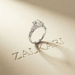 2.50CTW Marea Lab Grown Diamond Three Stone Ring For Her