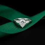 2.50CTW Marea Lab Grown Diamond Three Stone Ring For Her