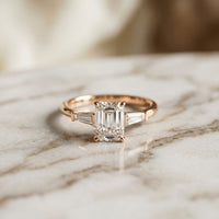 1.90CTW Suncrest Lab Grown Diamond Three Stone Ring For Her