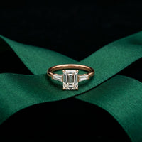 1.90CTW Suncrest Lab Grown Diamond Three Stone Ring For Her