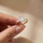 1.90CTW Suncrest Lab Grown Diamond Three Stone Ring For Her