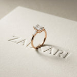 1.90CTW Suncrest Lab Grown Diamond Three Stone Ring For Her
