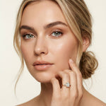 1.90CTW Suncrest Lab Grown Diamond Three Stone Ring For Her