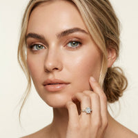1.90CTW Suncrest Lab Grown Diamond Three Stone Ring For Her