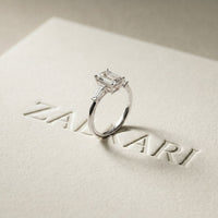 1.90CTW Suncrest Lab Grown Diamond Three Stone Ring For Her