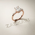 1.90CTW Sundrift Lab Grown Diamond Three Stone Ring For Her