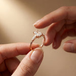 1.90CTW Sundrift Lab Grown Diamond Three Stone Ring For Her