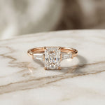 1.90CTW Sundrift Lab Grown Diamond Three Stone Ring For Her