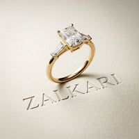 1.90CTW Sundrift Lab Grown Diamond Three Stone Ring For Her
