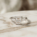 1.90CTW Sundrift Lab Grown Diamond Three Stone Ring For Her