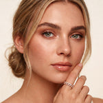 0.70CTW Round Cut Minimalist Luxury Lab Grown Band For Women Rose Gold 
