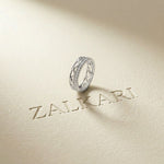 0.40CTW Round Cut Full Eternity Lab Grown Diamond Band Ring For Women White
