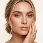 2.05CTW Marquise Cut Lab Grown Diamond East-West Halo Ring for Women White