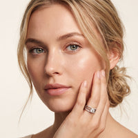 1.05CTW Round Cut Lab Grown Diamond Split Shank Solitaire Ring for Women White