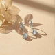 925 Sterling Silver Solitaire Classic Drop Earrings Gold Vermeil (2.5 Micron)