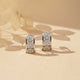925 Sterling Silver Sparkling Shine Hoop Earrings Gold Vermeil (2.5 Micron)
