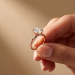 2.58Ct Moissanite Round Brilliant Solitaire Ring