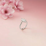 1.95Ct Moissanite Marquise Cut Three Stone Ring