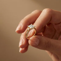 2.30Ct MoissaniteClassic Princess Cut Ring