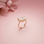 2.03Ct Moissanite Premium Marquise & Oval Ring