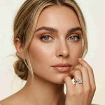 2 Ct Radiant Cut Moissanite Solitaire Engagement Ring White