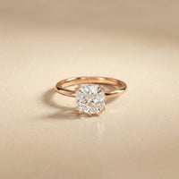 2.4 Ct Asscher Cut Moissanite Hidden Halo Engagement Ring