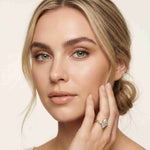 2.80 Ct Marquise Moissanite Vintage-Inspired Engagement Ring Gold