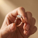 2.16 Ct Cushion Cut Moissanite Classic Basket Setting Engagement Ring