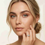 2.16 Ct Cushion Cut Moissanite Classic Basket Setting Engagement Ring