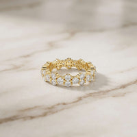 0.11 Ct Round Solitaire Band Promise Ring