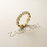 0.11 Ct Round Solitaire Band Promise Ring