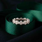 0.11 Ct Round Solitaire Band Promise Ring