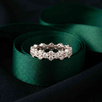 0.11 Ct Round Solitaire Band Promise Ring